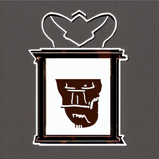 Image similar to sign logo hollow mask Coffee ichigo