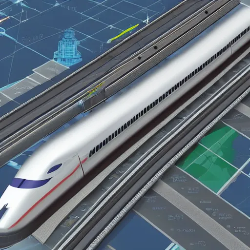 Image similar to futuristic dream high speed rail map maglev of the united states, map, svg, diagram
