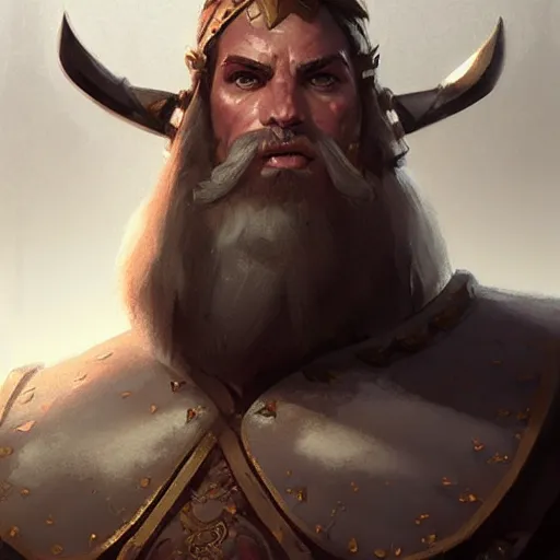 Image similar to portrait of a friendly charming formal barbarian giant noble!, imperial royal elegant clothing, elegant, rule of thirds, highly detailed, artstation, concept art, matte, sharp focus, art by greg rutkowski, cover by artgerm