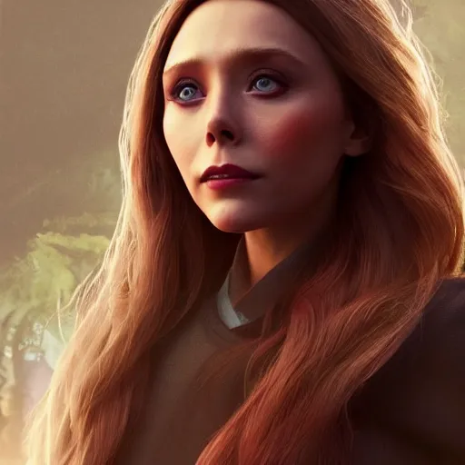 Image similar to elizabeth olsen in a disney film, elizabeth olsen 3 d render, cgsociety contest winner, artstation hd, artstation 4 k, artstation disney characters, artstation 3 d, artstation render, artstation 3 d render, 3 d art, unreal engine 3 d, octane 3 d, blender 3 d