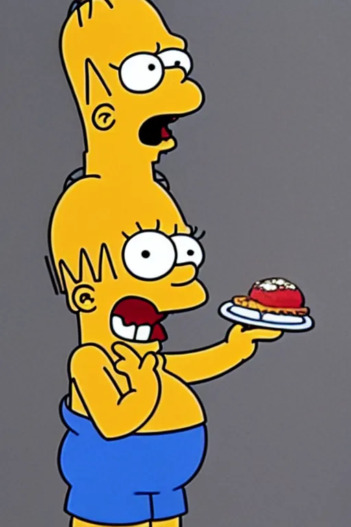 Image similar to homer simpson in real life