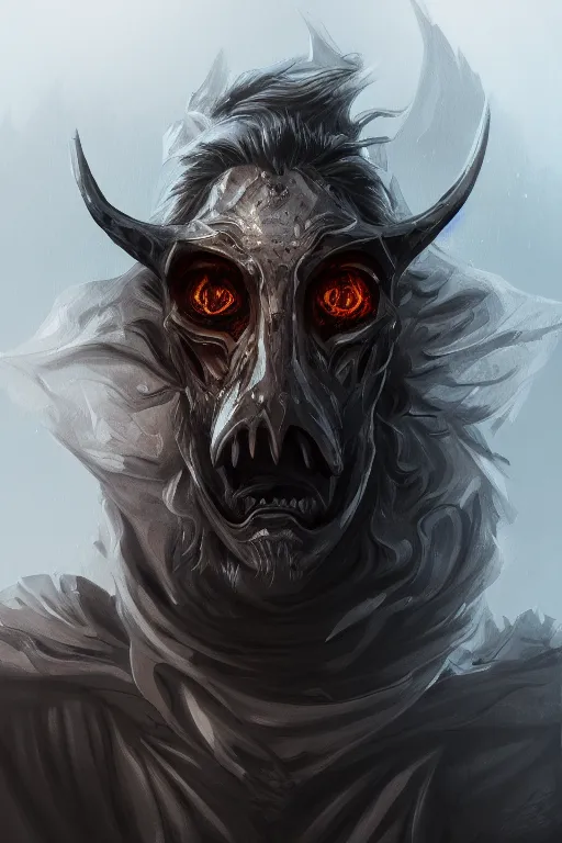 Image similar to a portrait of the horseman of the apocalypse, plague, grim - lighting, high - contrast, intricate, elegant, highly detailed, digital painting, artstation, concept art, smooth, sharp focus, illustration