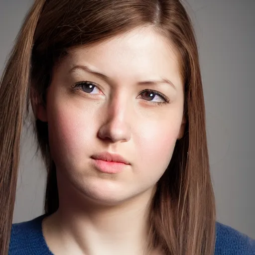 Prompt: female portrait, studio lighting