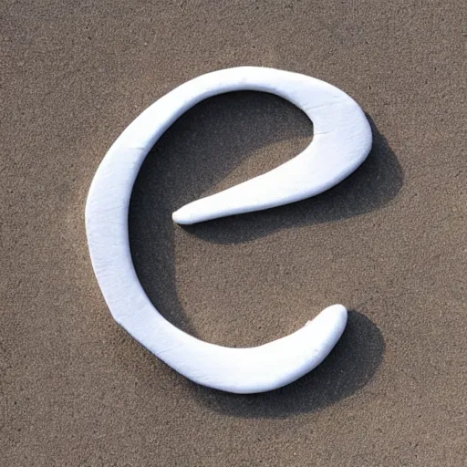 Image similar to letter s in the shape of a stone