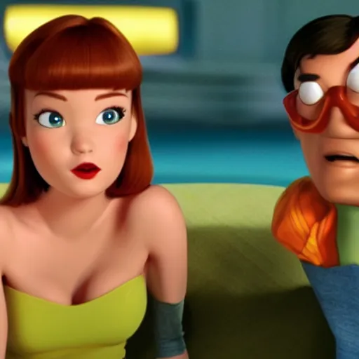 Image similar to First still from Pixar film Pulp their first adult film based on Pulp Fiction