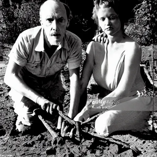 Prompt: ingmar bergman throw some slaves digging hols in there ala russians at chernobyl 1 0 2 4 x 1 0 2 4