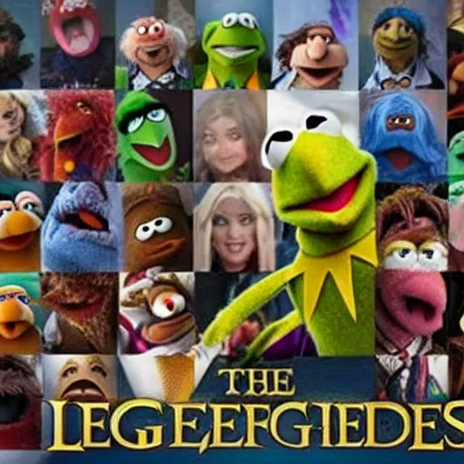 Image similar to the muppets in league of legends