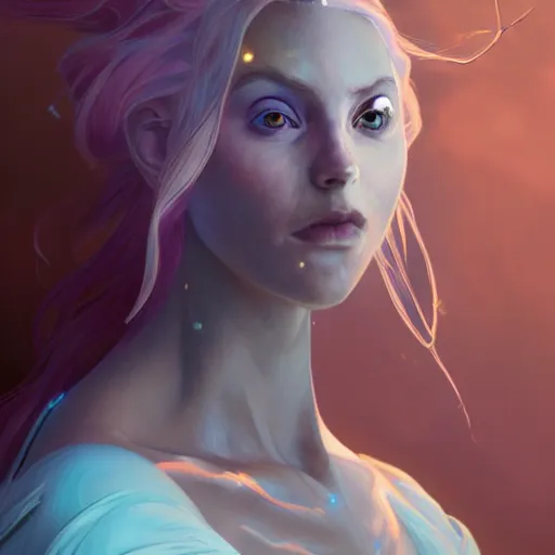 Prompt: Portrait of our Benevolent miruko, fantasy, extremely detailed, digital painting, artstation, concept art, smooth, sharp focus, illustration, stunning lighting, art by Kincaid and greg rutkowski and alphonse mucha and simon stalenhag, realistic character concept, high fantasy, glowing light atmosphere, golden ratio, cinematic lighting, hyperdetailed, high resolution, insanely detailed and intricate, artstation, Marc Simonetti, Greg Rutkowski, 8k