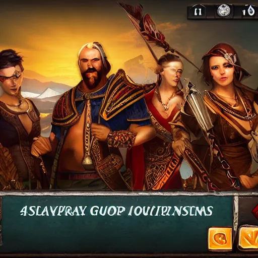 Image similar to 4 adventurers taking group photo original sin 2 photo group icon hd sharp