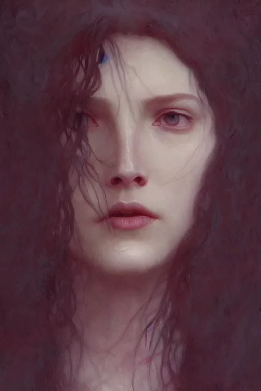 Image similar to Portrait of beautiful pale Wanda Maximoff, artstation, painted by Wayne Barlowe and Greg Rutkowski and zdislav beksinski and Ruan Jia and Mandy Jurgens and Artgerm and william-adolphe bouguereau