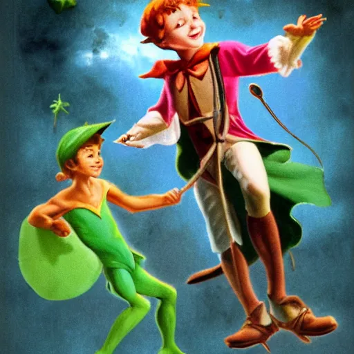 Prompt: old peter pan