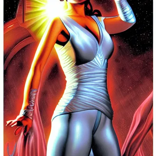 Image similar to padme by Joe Jusko