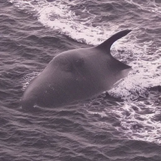 Image similar to photo of mysterious new sea creature