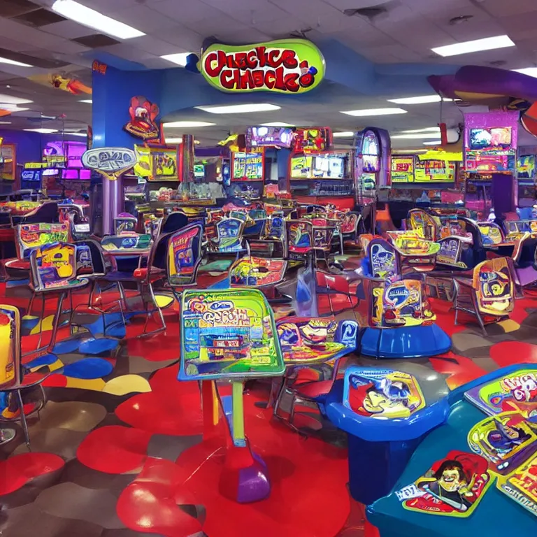 Image similar to “chuck e cheese in chaos”