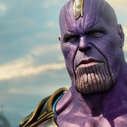 Image similar to photo of thanos witha pirate hat