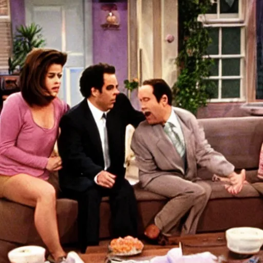 Prompt: seinfeld show as a soap opera
