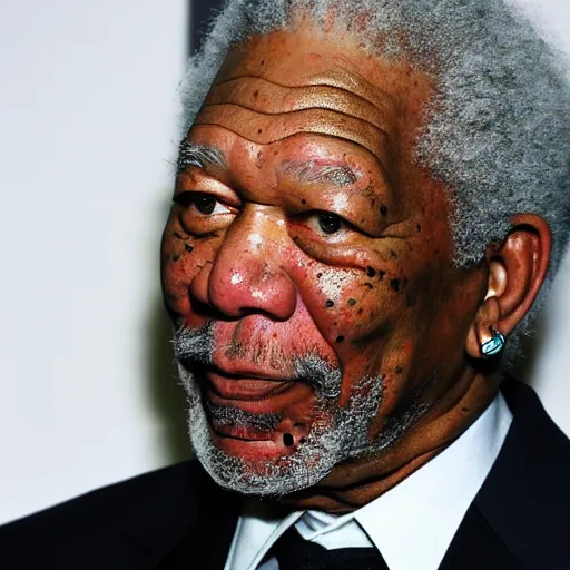 Prompt: morgan freeman as god