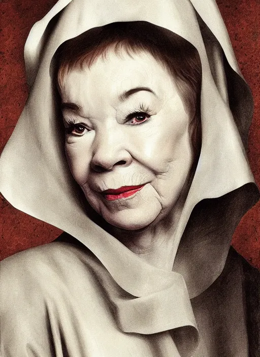 Image similar to Shirley MacLaine by hieronymus bosch, detailed digital art, trending on Artstation