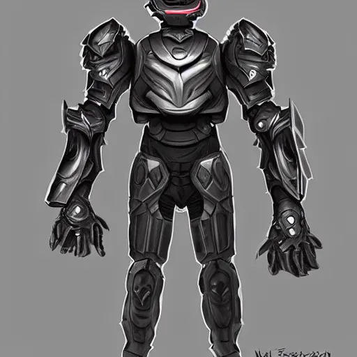 Prompt: sci fi armor concept by neil nelson thedarkestseason