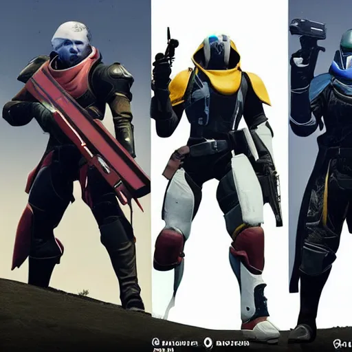 Image similar to new destiny 2 characters