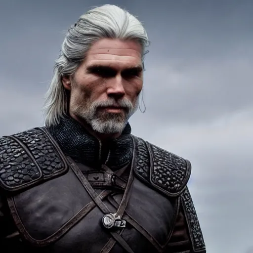 Prompt: anson mount as geralt