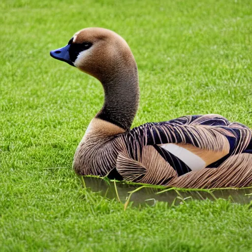 Image similar to four legged canadian goose