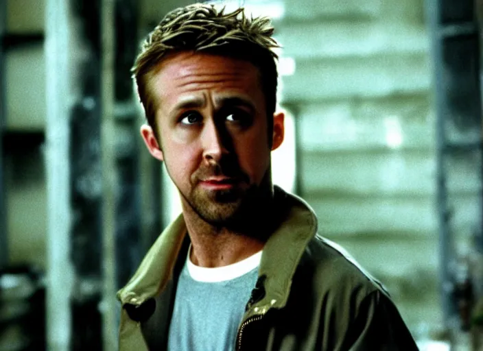 Image similar to film still of Ryan Gosling as Jack in Fight Club 1999