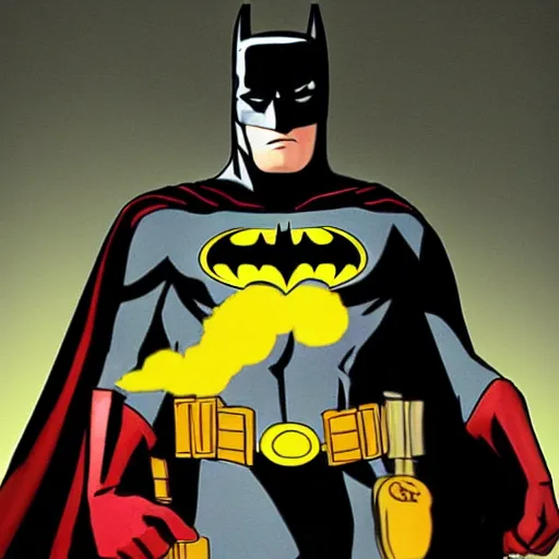 Prompt: batman in an alternate universe, photography, dc comics,