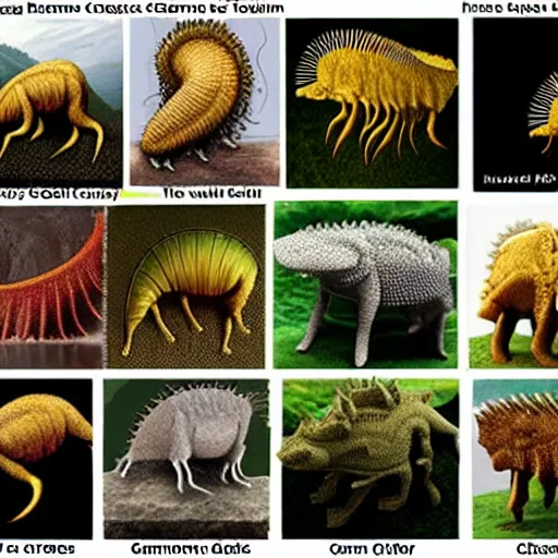 Image similar to cambrian era creatures