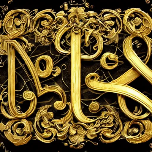Image similar to a 3 d render of letter 3 d letter c, the style of rococo, calligraphy, intricate details, ancient swirls, pastel colors, colorful, octane render, digital painting, hyperdetails, hand carved, unreal engine, engraving, letter design letter c, type design letter c, featured behance type design letter c, gold wire and black marble
