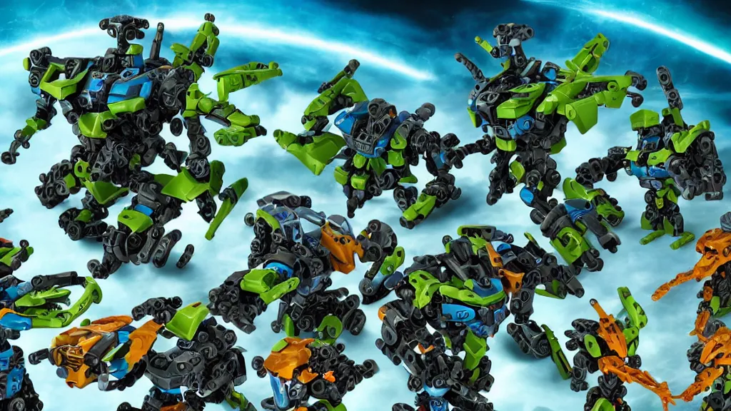 Image similar to new Bionicle sets promo 2022