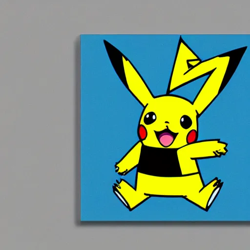 Prompt: a cross between pikachu, and gloom