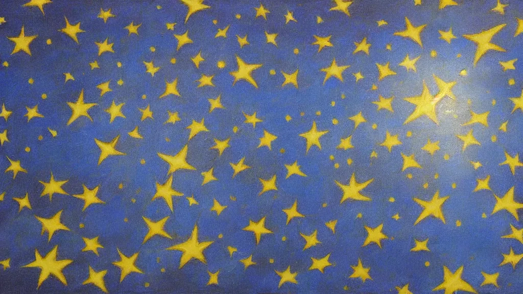 Image similar to velvet painting unexceptional star floor in a bright room, iso 2 0 0