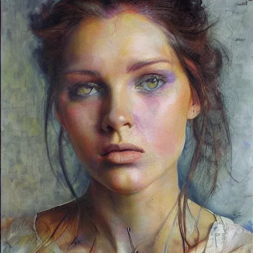 Image similar to godges beautifull woman, that i want to cry, hyperrealism vrubel