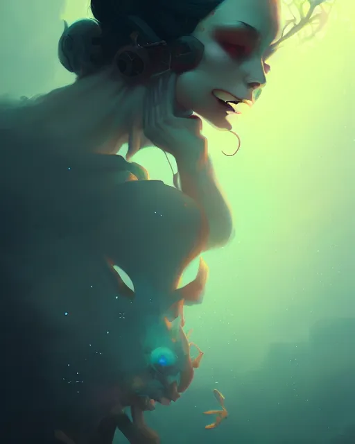 Image similar to toxicity, digital painting by peter mohrbacher, ilya kuvshinov, victo ngai, ryohei hase, dramatic lighting, intricate, highly detailed, sharp focus, artstation, masterpiece