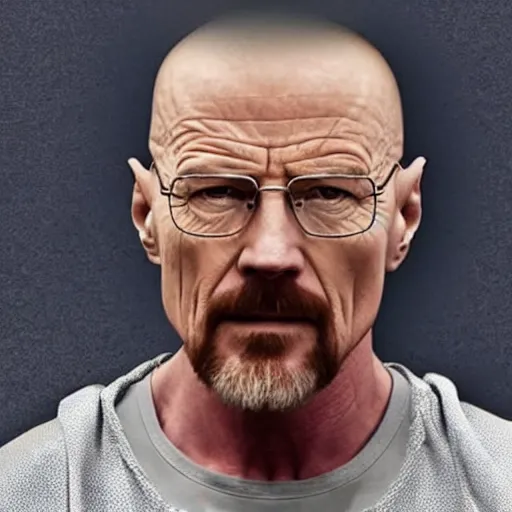 Image similar to walter white as gigachad