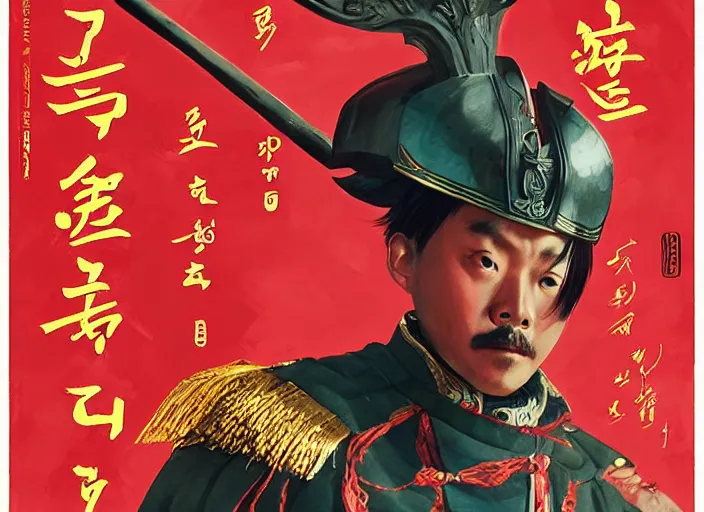Image similar to Dramatic Admiral Yi Movie Poster:1 by sachin teng :6