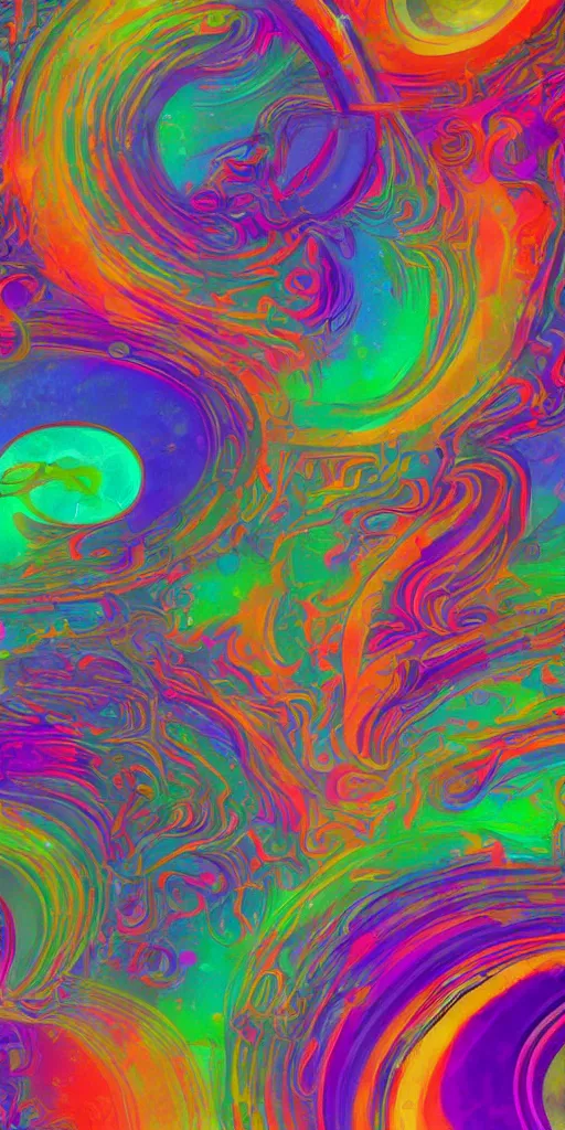 Image similar to abstract colorful visionary magical dreamscape realm wallpaper pattern, by gibert williams, trending on artstation