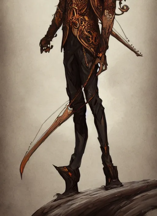 Image similar to tall thin male, jack pumpkinhead, full body character concept, art nouveau, super powers, fantasy, intricate, elegant, highly detailed, digital painting, artstation, concept art, shining, sharp focus, illustration, art by stanley lau