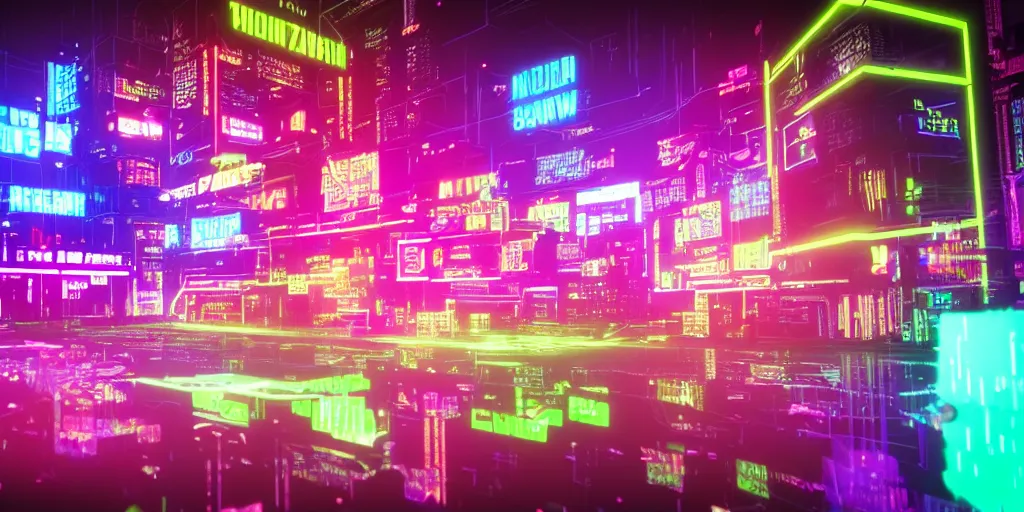 Image similar to twitch, cyberpunk, neon, glow, neon sign
