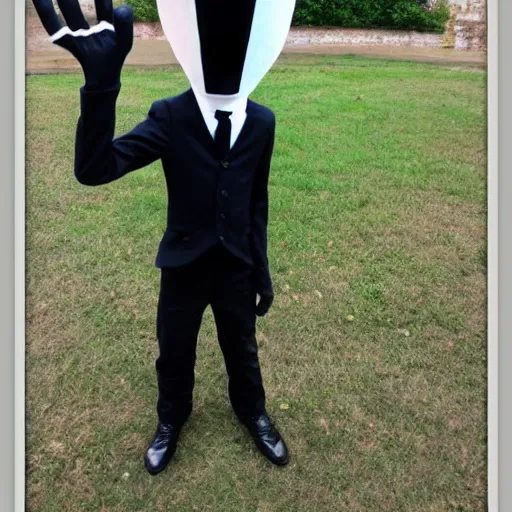 Image similar to mister jack as slenderman