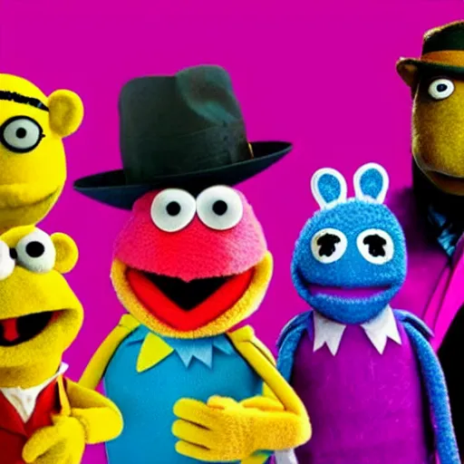 Image similar to The Watchmen as Muppets