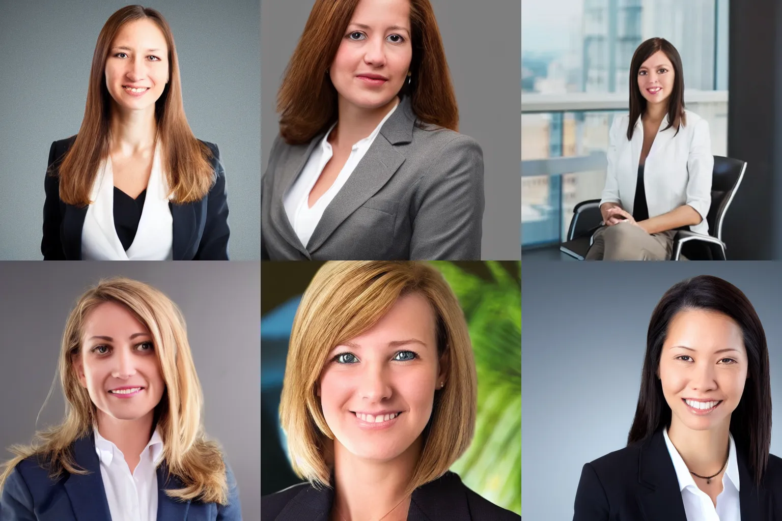 Prompt: photo of a female ceo