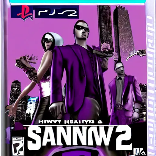 Prompt: saints row 2 ps 2 cover, highly detailed, 4 k