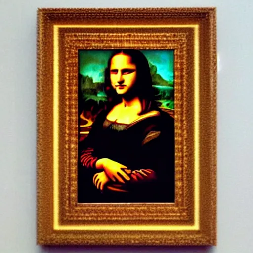 Image similar to Emma watson as the Mona Lisa by Leonardo da Vinci