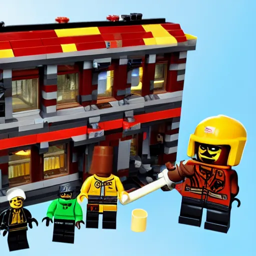 Image similar to team fortress 2 lego set