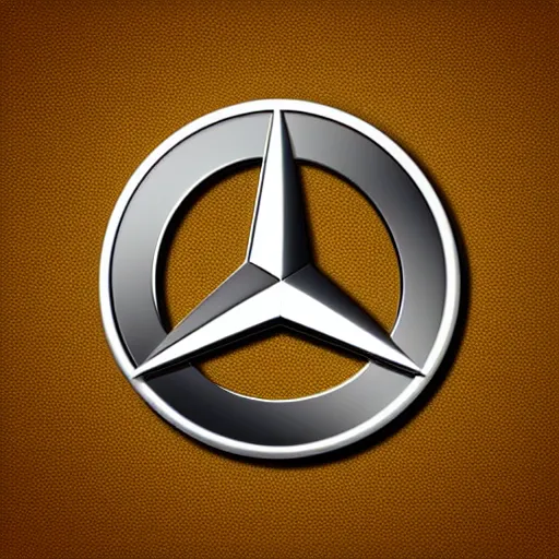 Image similar to Mercedes logo, vector graphics