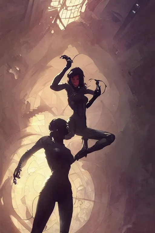 Prompt: aeon flux profile picture by Greg Rutkowski, dynamic pose, intricate, futuristic, fantasy, elegant, by Stanley Artgerm Lau, greg rutkowski, thomas kindkade, alphonse mucha, loish, norman Rockwell,