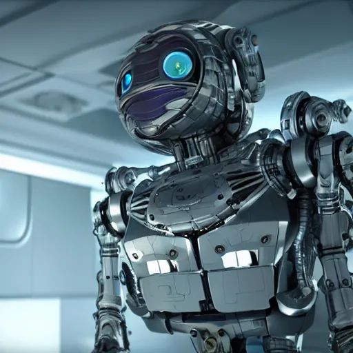 Image similar to lost in space robot, biomechanical advanced modern vfx, 2 0 2 1 release, screenshot, still