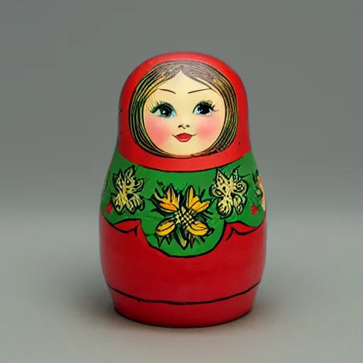 Prompt: matryoshka doll drawn by john tenniel